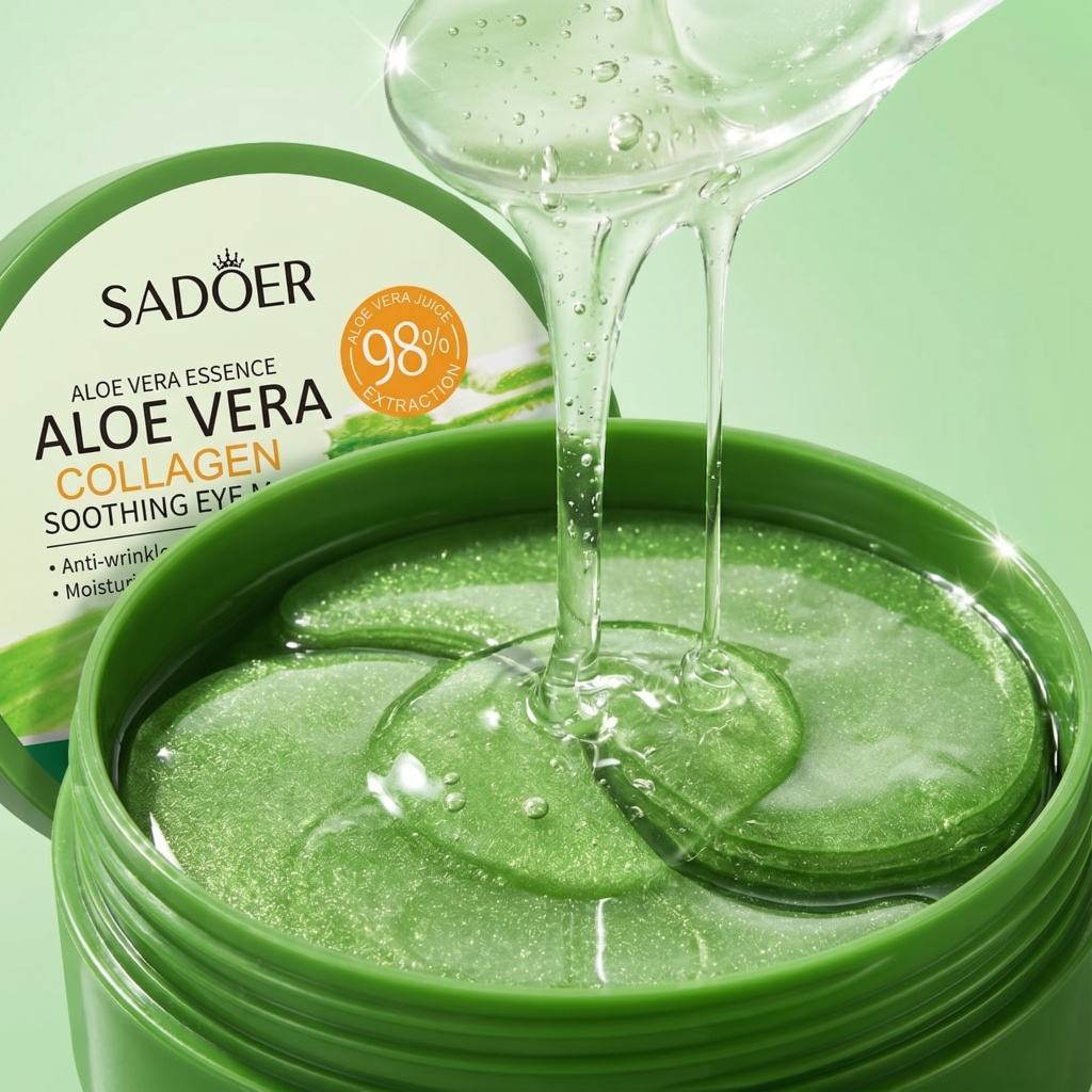 60 個アロエベラコラーゲンアイマスク抗くま目袋保湿抗しわア - Collagen Under Eye Patches のレビューと価格