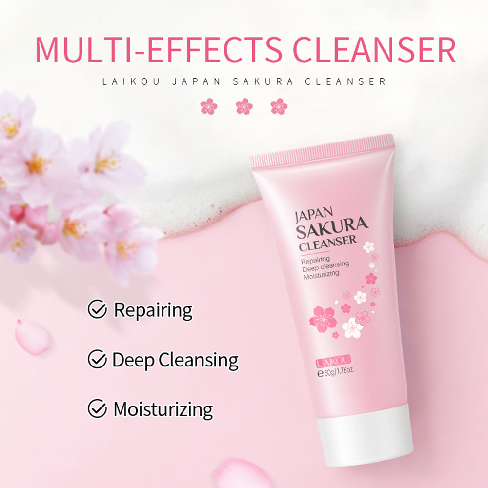 ライコウ-サクラフェイシャルスキンケアセット,保湿,栄養,美 - Hyaluronic Acid Facial Serum のレビューと価格