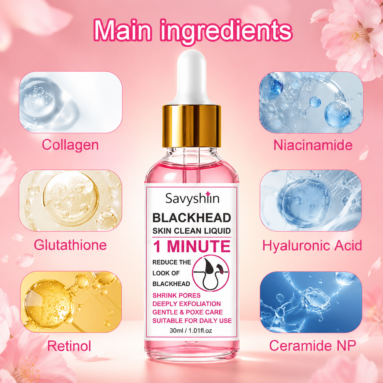 フルーツ酸サリチル酸セラム、ディープクレンジング、黒ずみ除去 - Salicylic Acid Blackhead Remover のレビューと価格