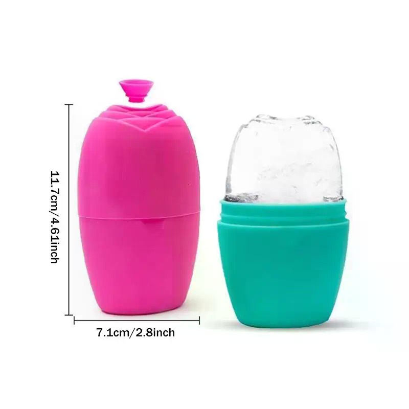 シリコン製アイスローラー 顔と目元用 再利用可能なフェイシャ - Face Ice Roller Puffiness のレビューと価格