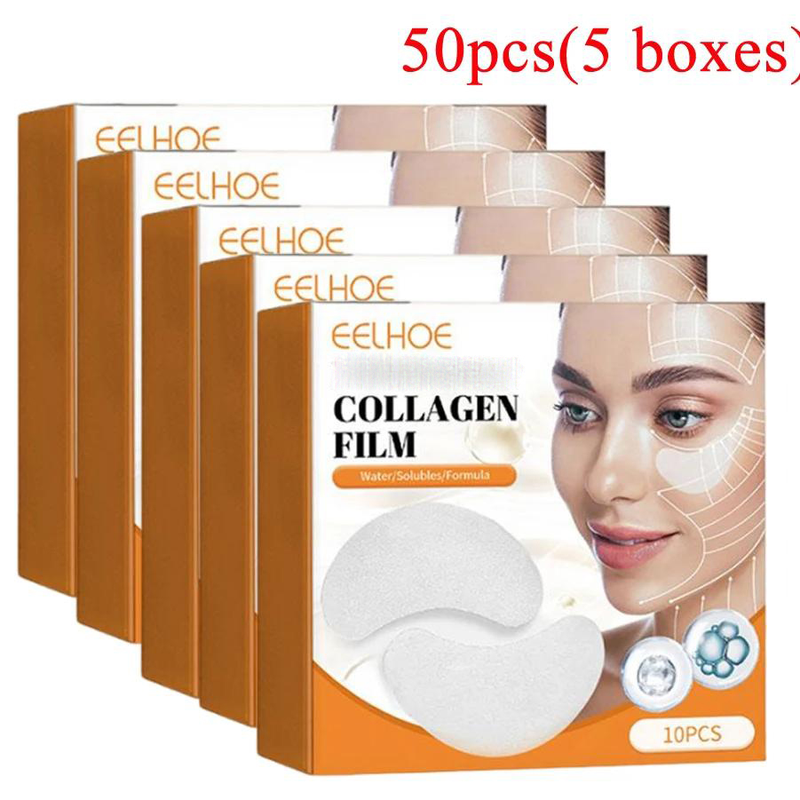 5 ボックスコラーゲン可溶性パッチフィルム抗しわ除去くまフェ - Collagen Under Eye Patches のレビューと価格